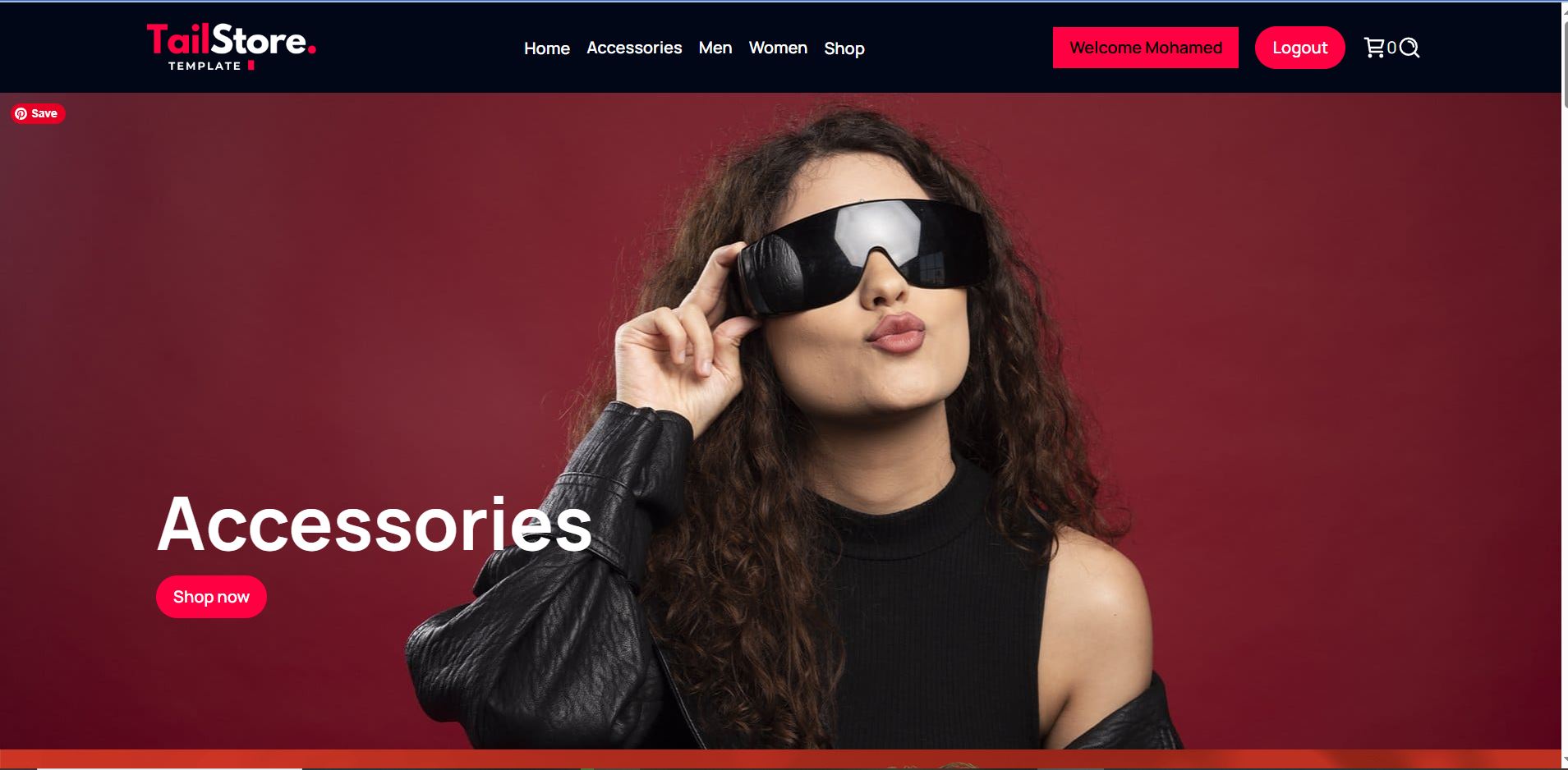 Product Listings Page